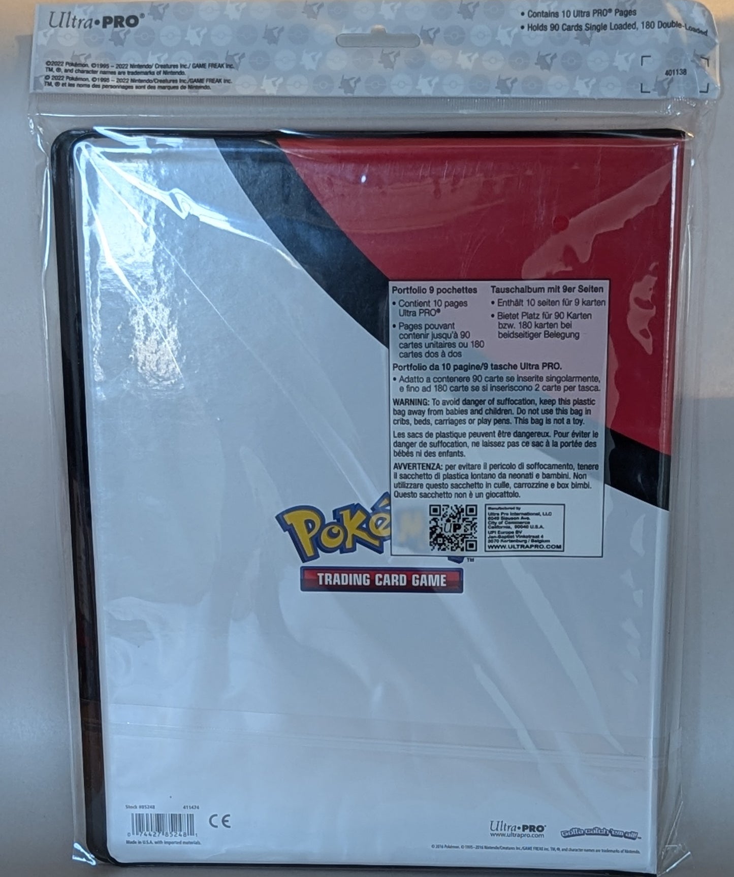 Ultra PRO Pokémon Binder - 9 Pocket Portfolio