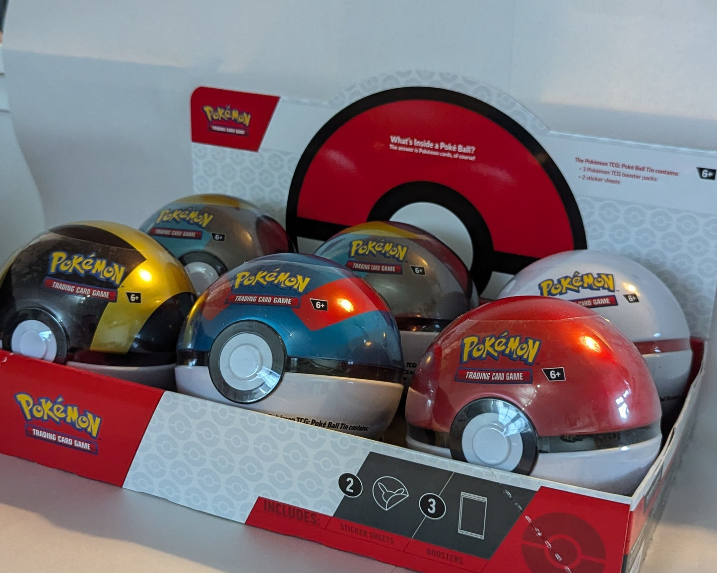 Pokemon TCG: Pokeball Tin 2024 Assortment (1 Random Tin)