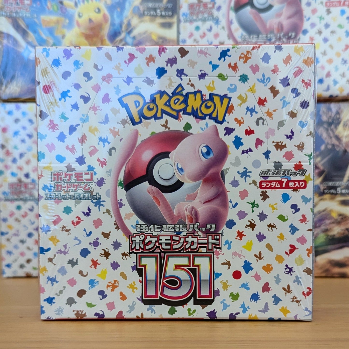 Japanese Pokemon 151 SV2A Booster Box