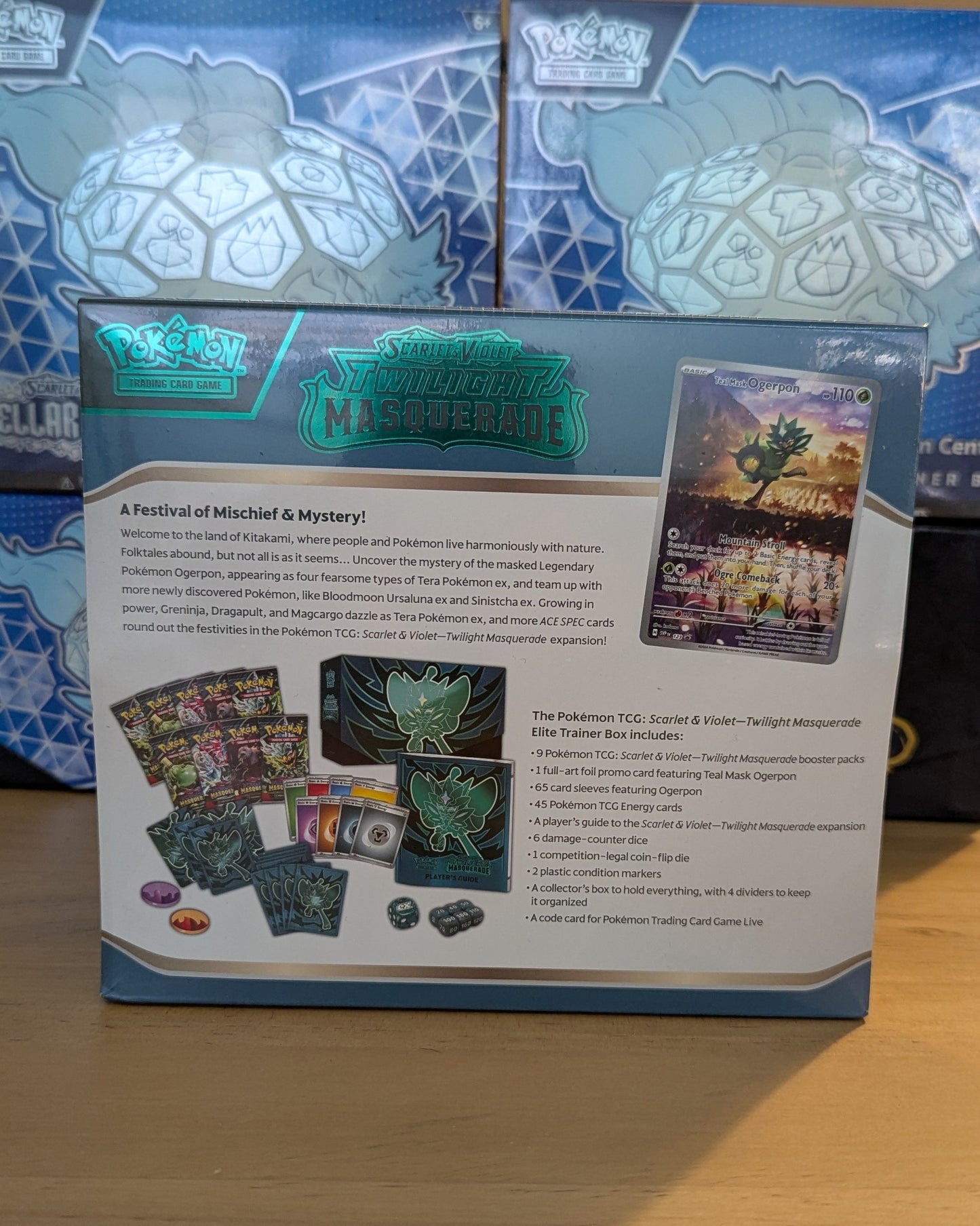 Pokemon TCG Twilight Masquerade - Elite Trainer Box