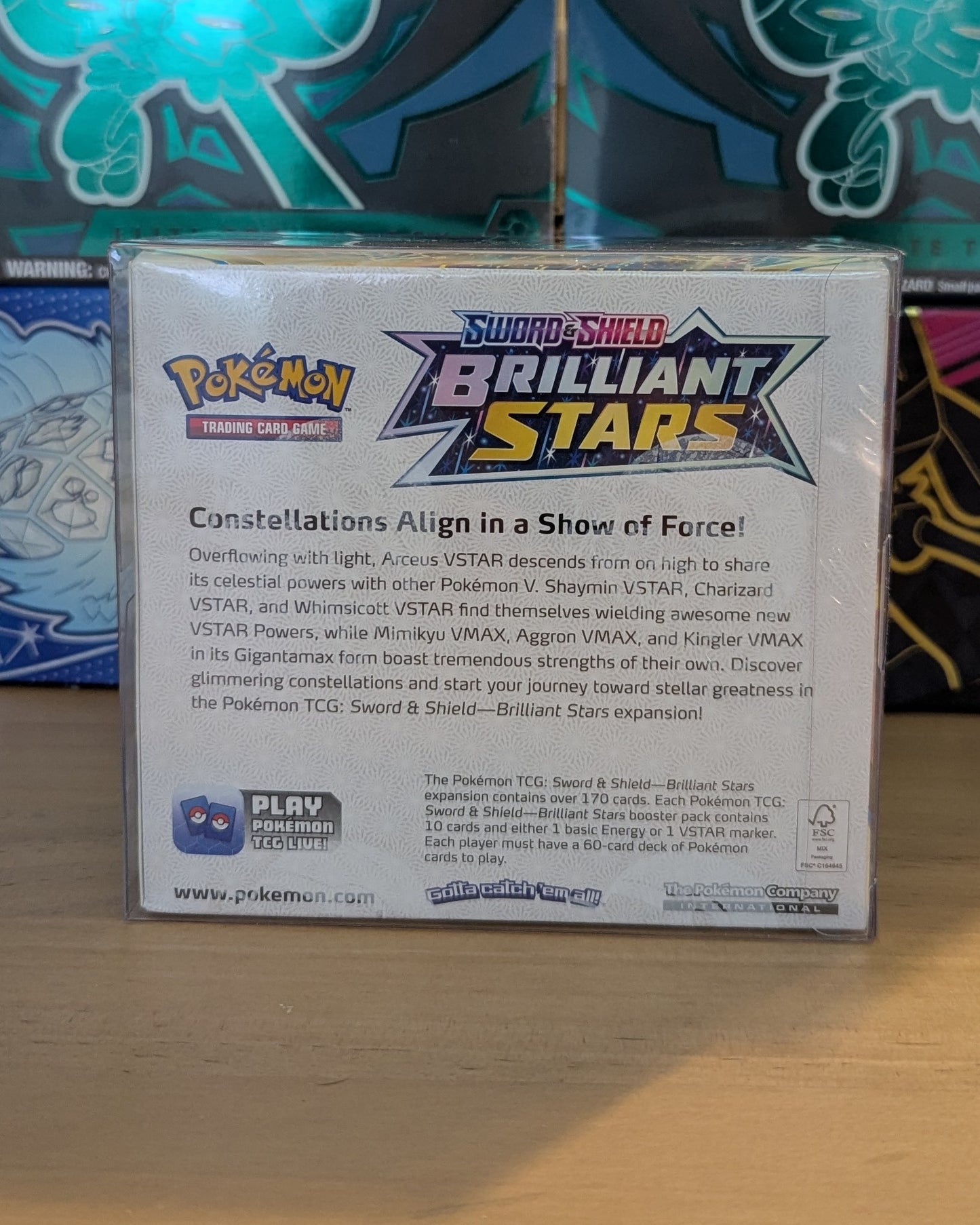 Pokemon TCG Brilliant Stars - Booster Box (36 Packs)