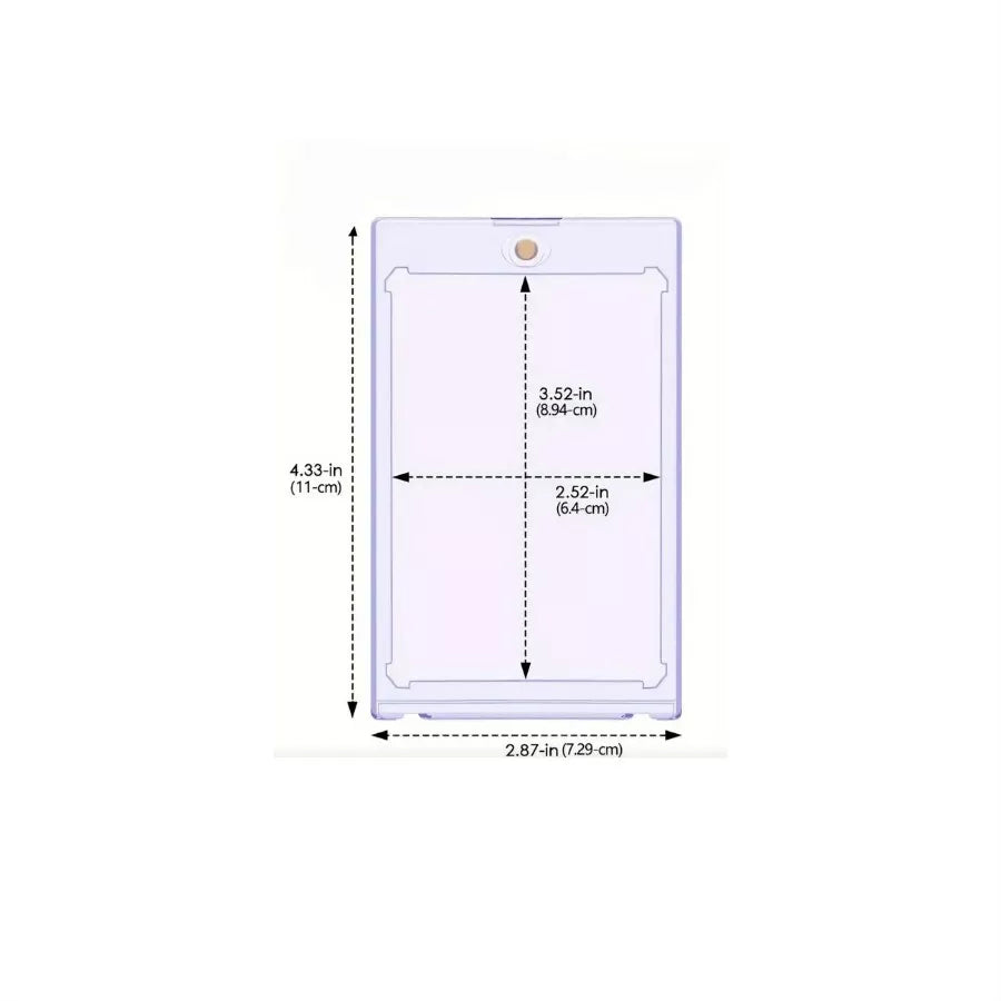 35pt Magnetic One Touch Trading Card Holder Case (Pokemon/YU-GI-OH/MTG/Baseball)