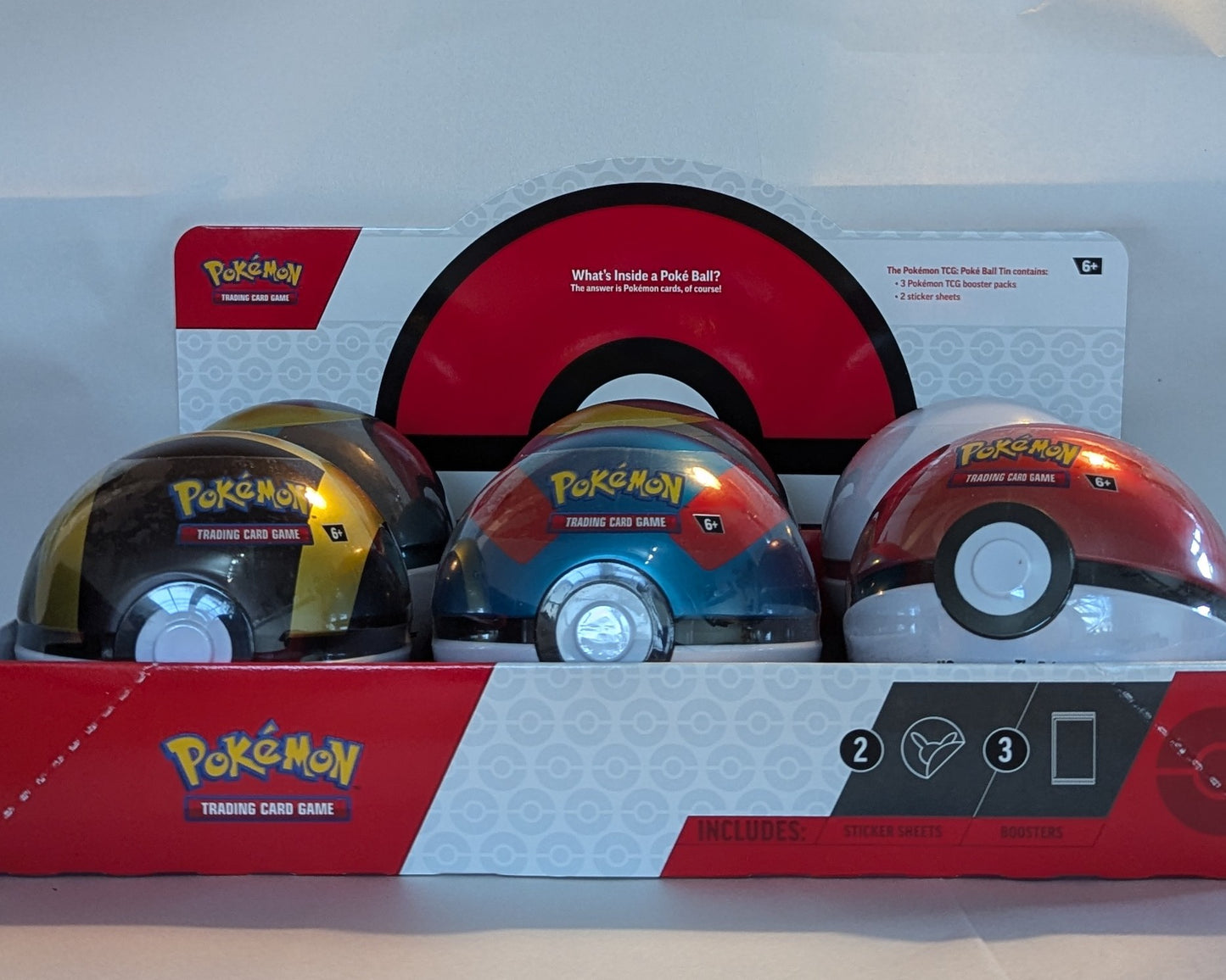 Pokemon TCG: Pokeball Tin 2024 Assortment (1 Random Tin)