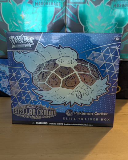 Pokemon TCG Stellar Crown - Pokemon Centre Elite Trainer Box