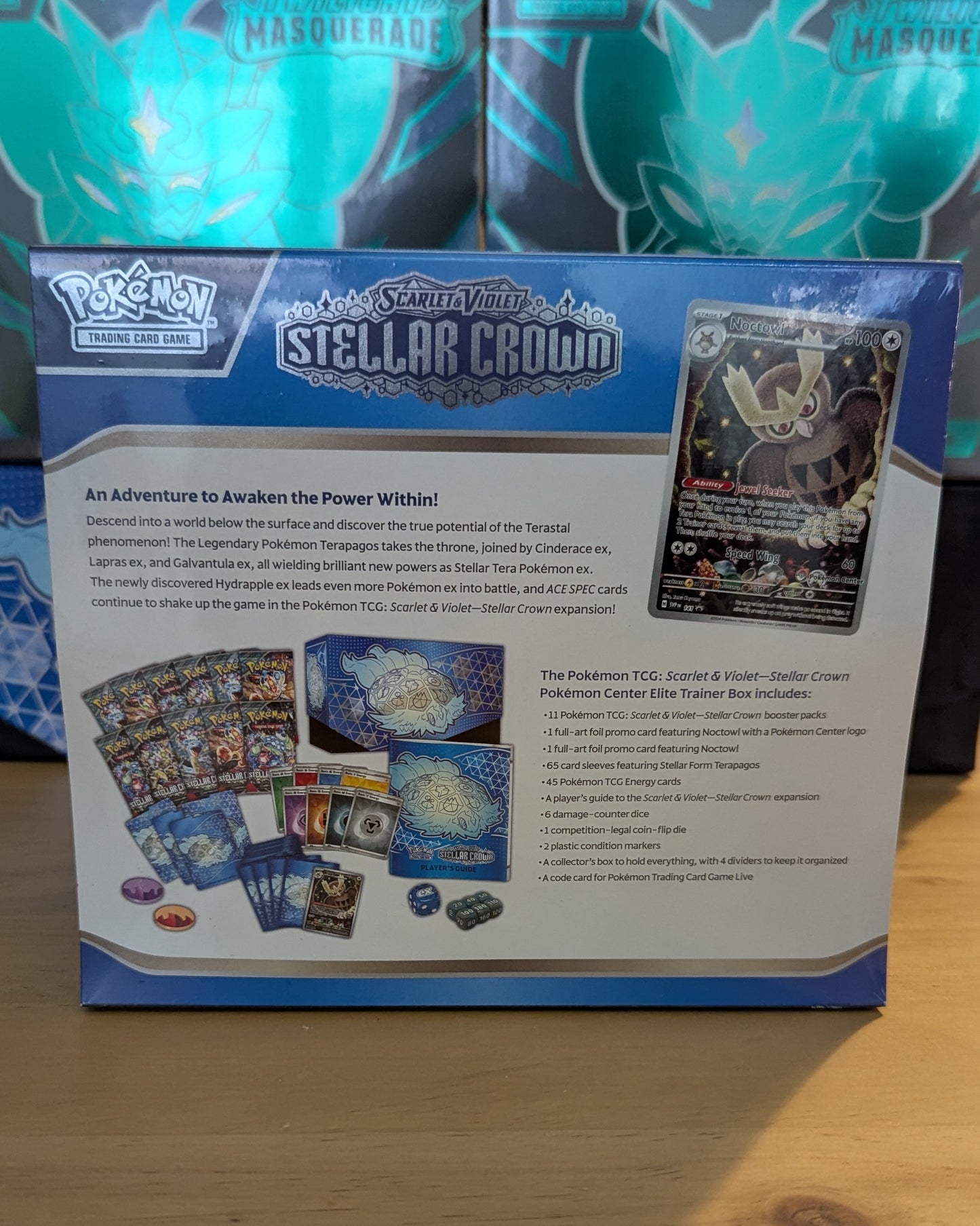Pokemon TCG Stellar Crown - Pokemon Centre Elite Trainer Box