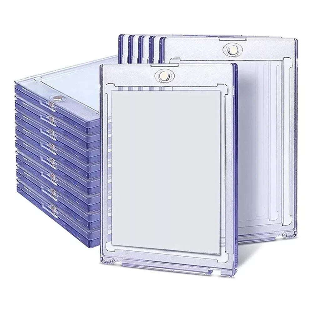 35pt Magnetic One Touch Trading Card Holder Case (Pokemon/YU-GI-OH/MTG/Baseball)